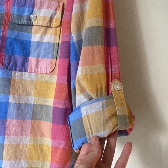 I ❤️ Ronson Checkered Button Up - Picture 2 of 9